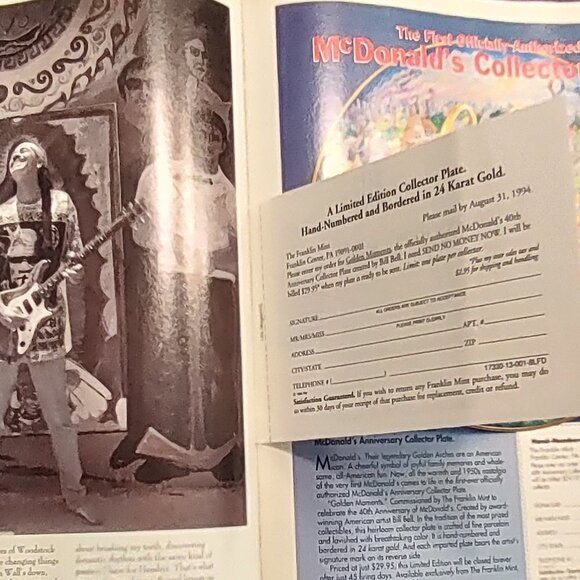 LIFE Magazine 1994 Woodstock Remembered The Band Santana Daltrey Joni Mitchell - Picture 3 of 3